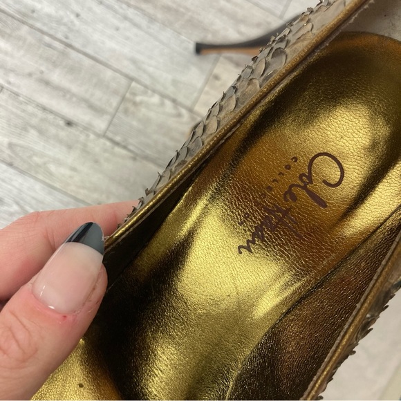 ☀️Cole Haan genuine python pointed toe pumps - Picture 6 of 9